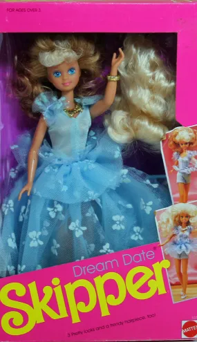 1990 Dream Date Skipper Barbie (1075)