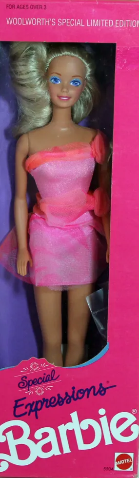 1990 Special Expressions Barbie (5504) - Woolworth