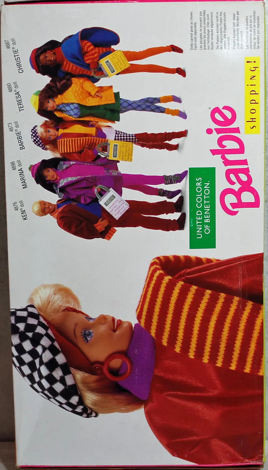 1991 United Colors of Benetton Barbie (4873)