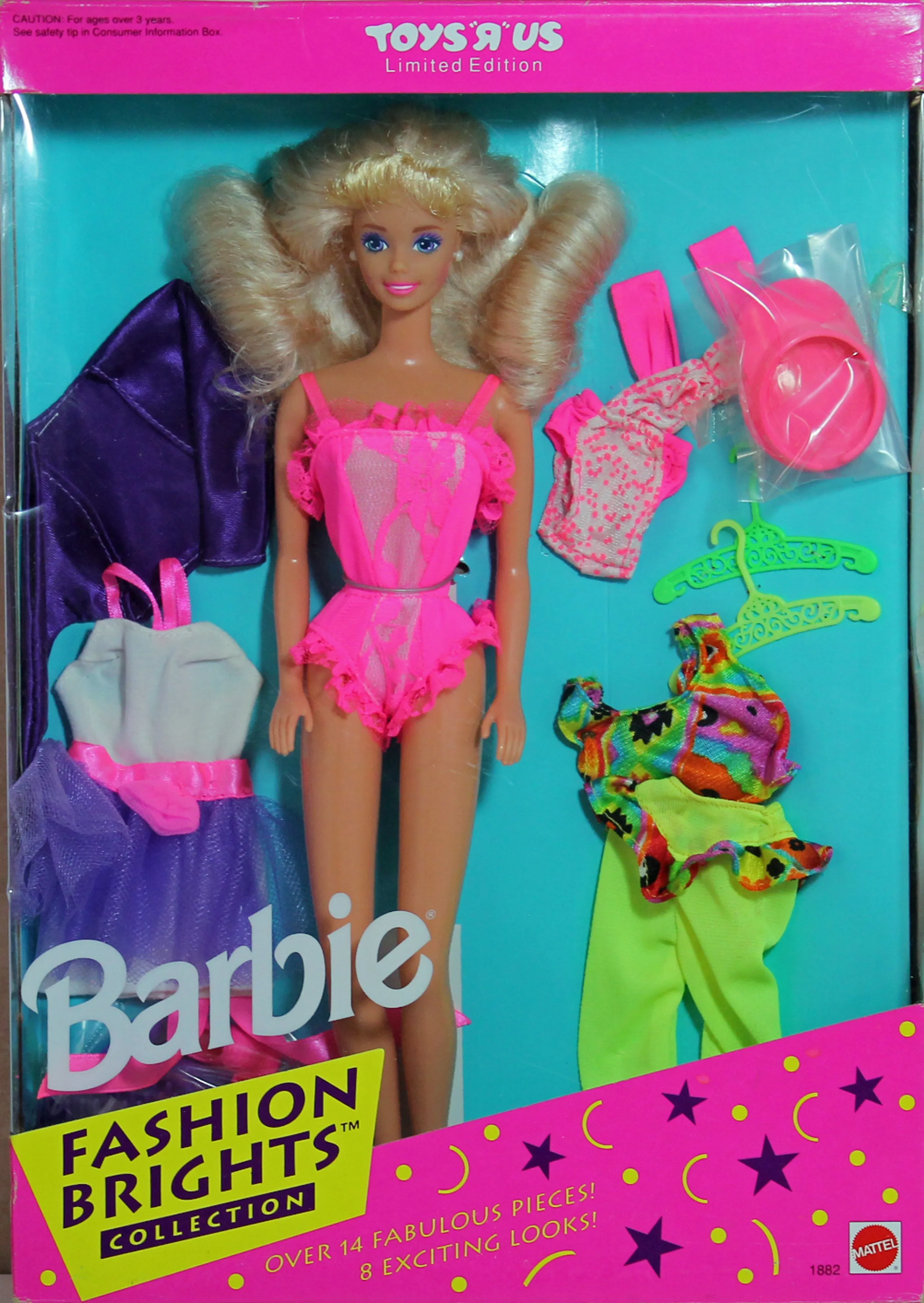 1992 Barbie Fashion Brights (01882)