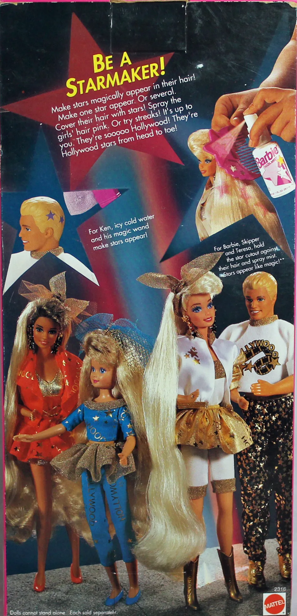 1992 Hollywood Hair Teresa Barbie (2316)