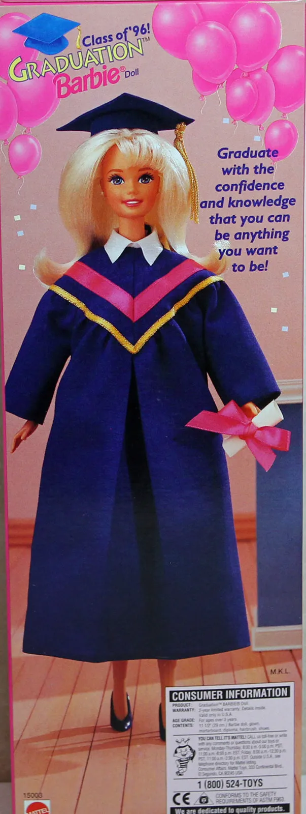 1996 Class of '96 Graduation Barbie (15003)