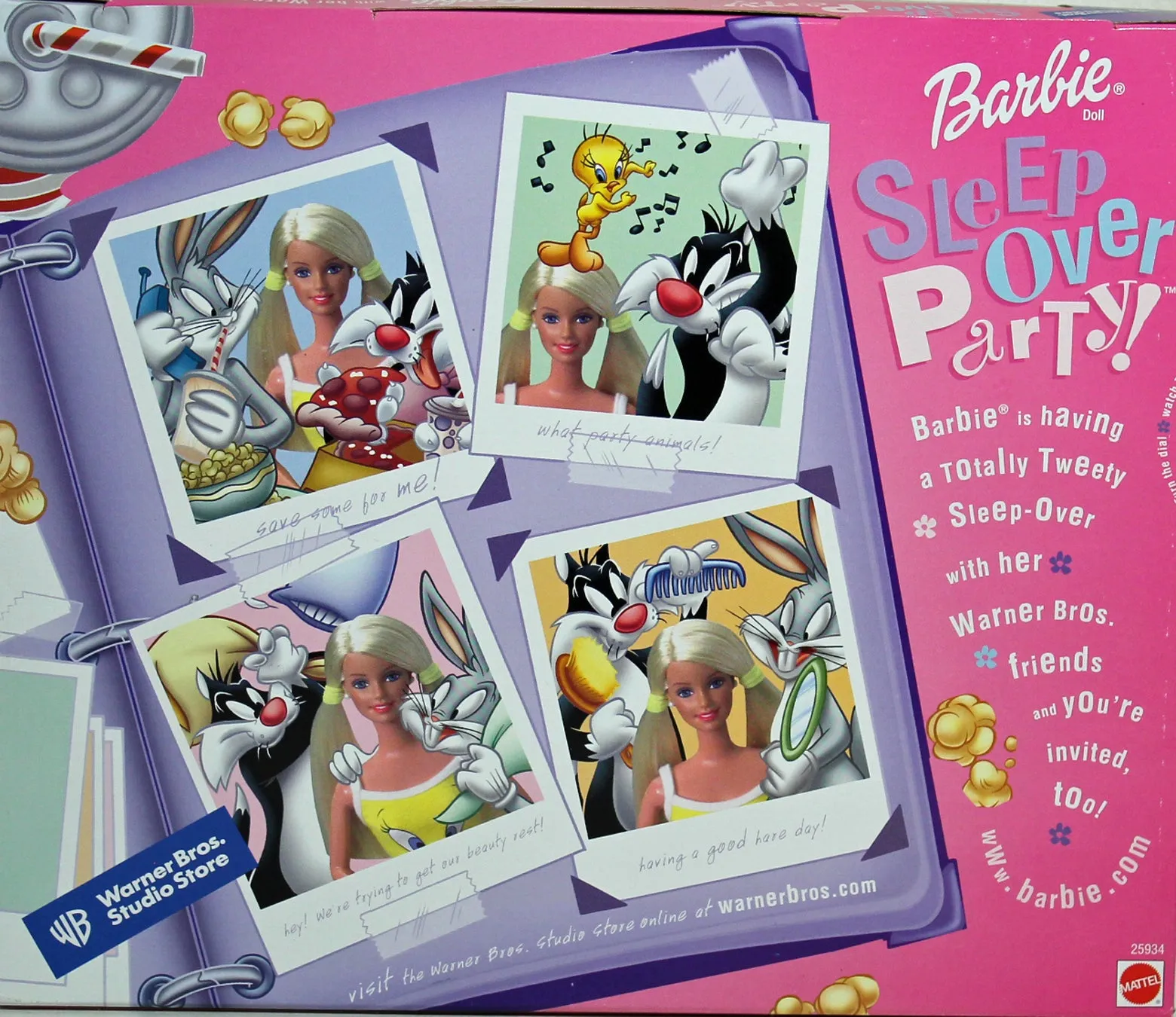 1999 Sleepover Party Barbie (25934) - Tweety Bird