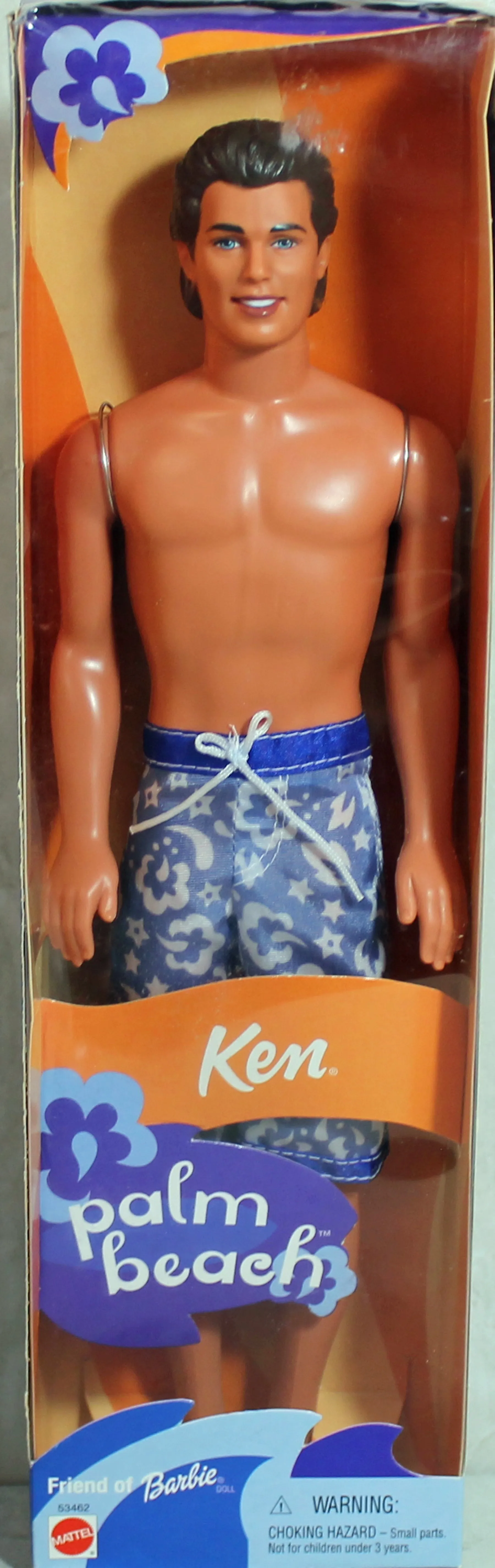 2001 Palm Beach Ken Barbie (53462)