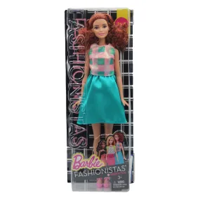 2015 Fashionistas #29 Terrific Teal Tall Barbie (DMF31)