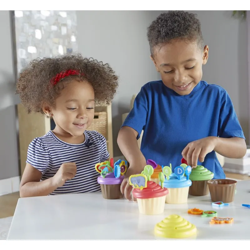 ABC Party Cupcake Toppers