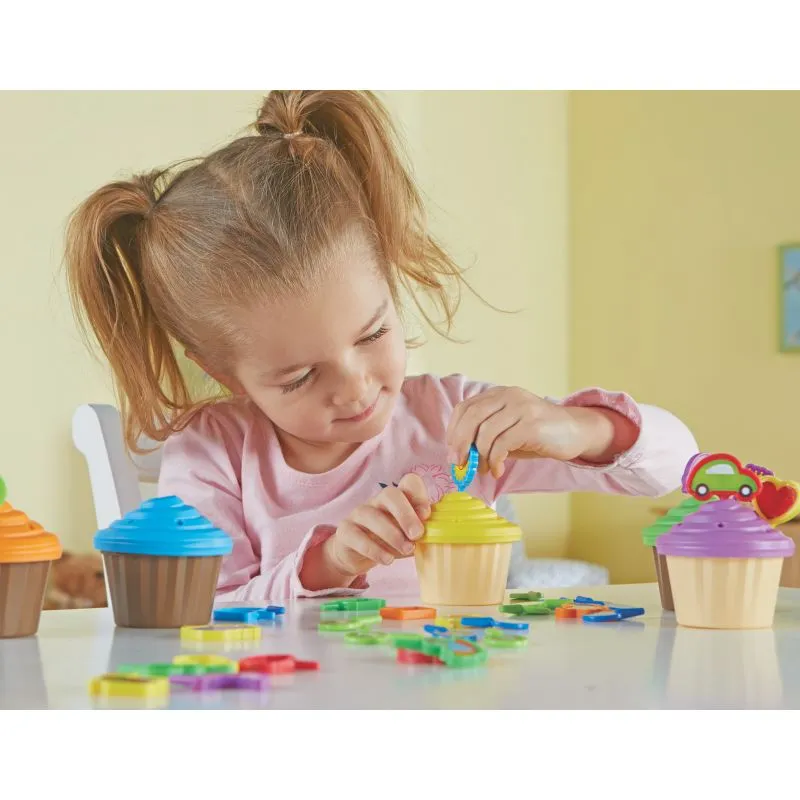 ABC Party Cupcake Toppers