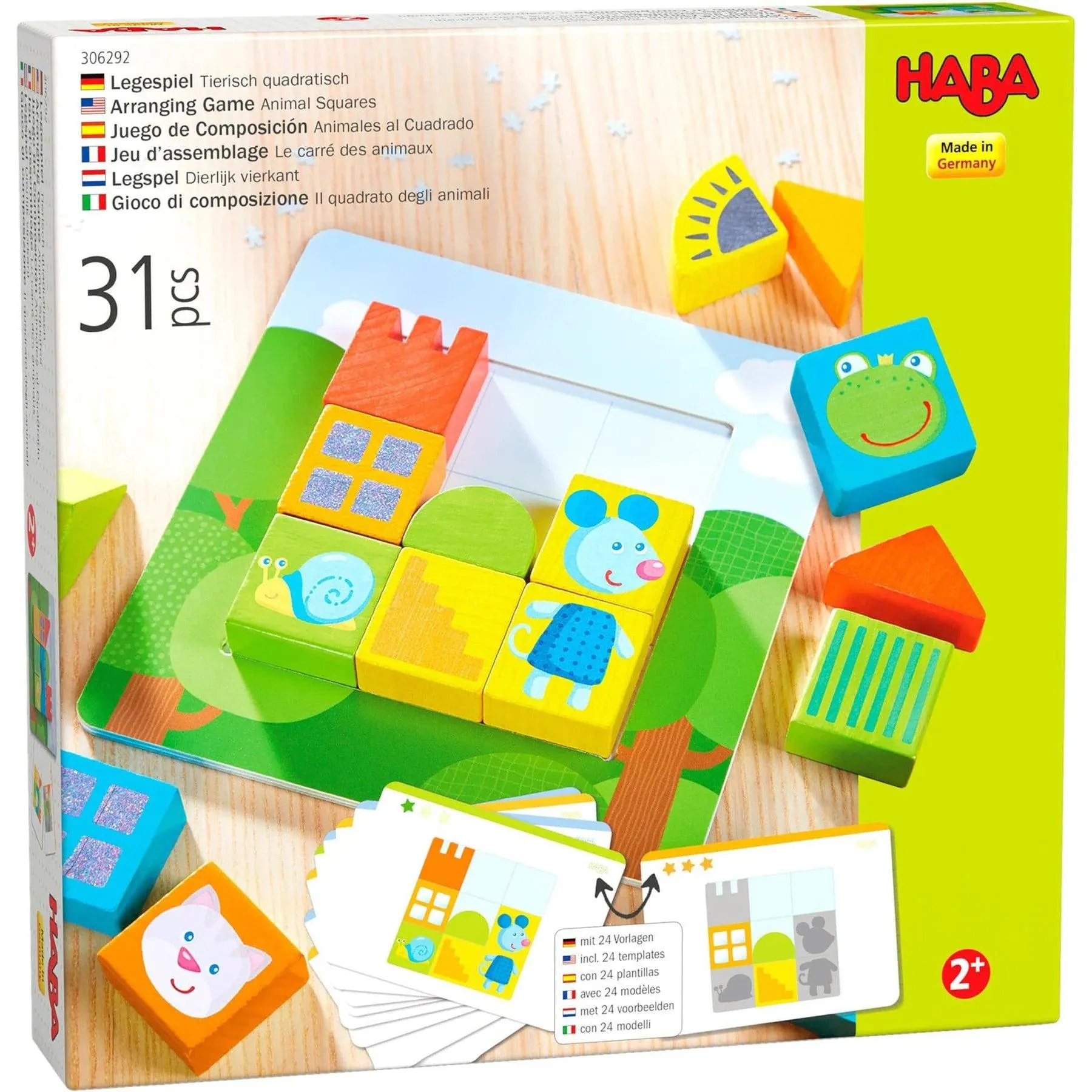 Animal Squares Arranging Game