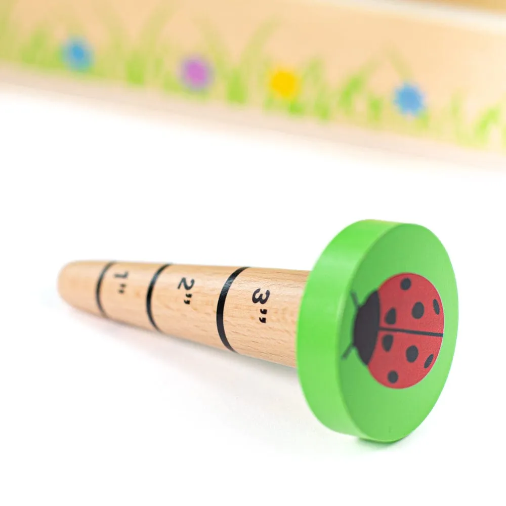 Bigjigs Toys Childrens Gardening Caddy and Tool Set