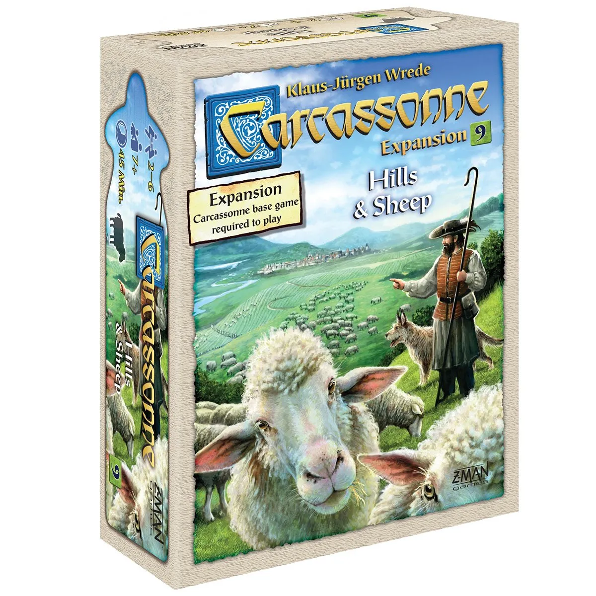 Carcassonne- Hills & Sheep