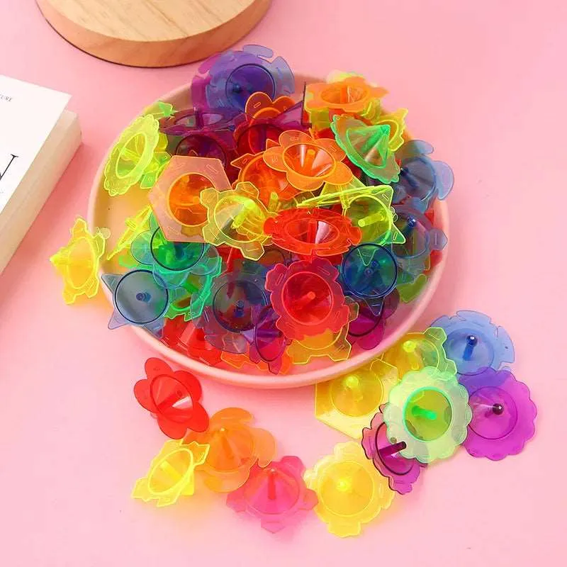Colorful Mini Spinning Tops - 10/30/50pcs Educational Toys for Kids