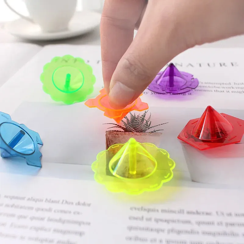 Colorful Mini Spinning Tops - 10/30/50pcs Educational Toys for Kids