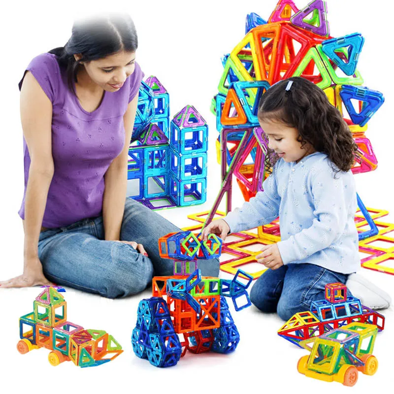 Creative Magnetic Building Set - Fun Educational Toy for Kids