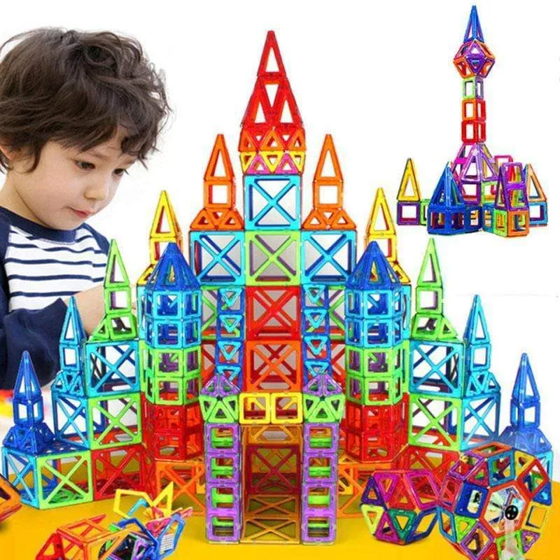 Creative Magnetic Building Set - Fun Educational Toy for Kids