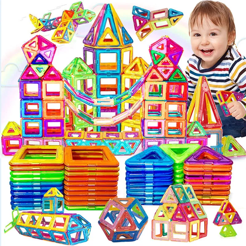 Creative Magnetic Building Set - Fun Educational Toy for Kids