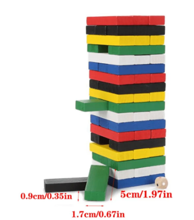 Educational Wooden Stacking Puzzle Toy