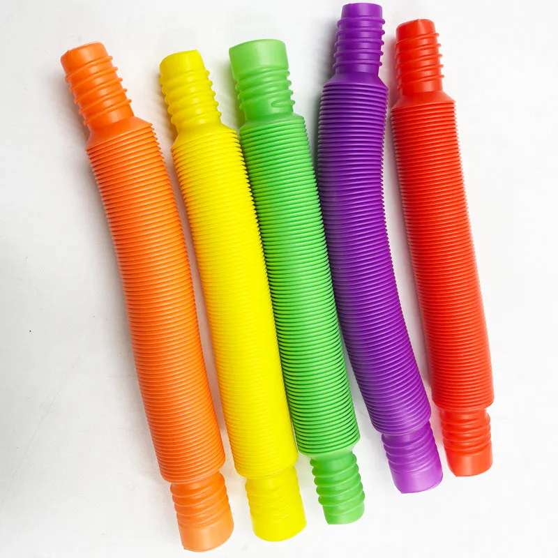 Flexible Sensory Tube Toy for Creative Play and Development