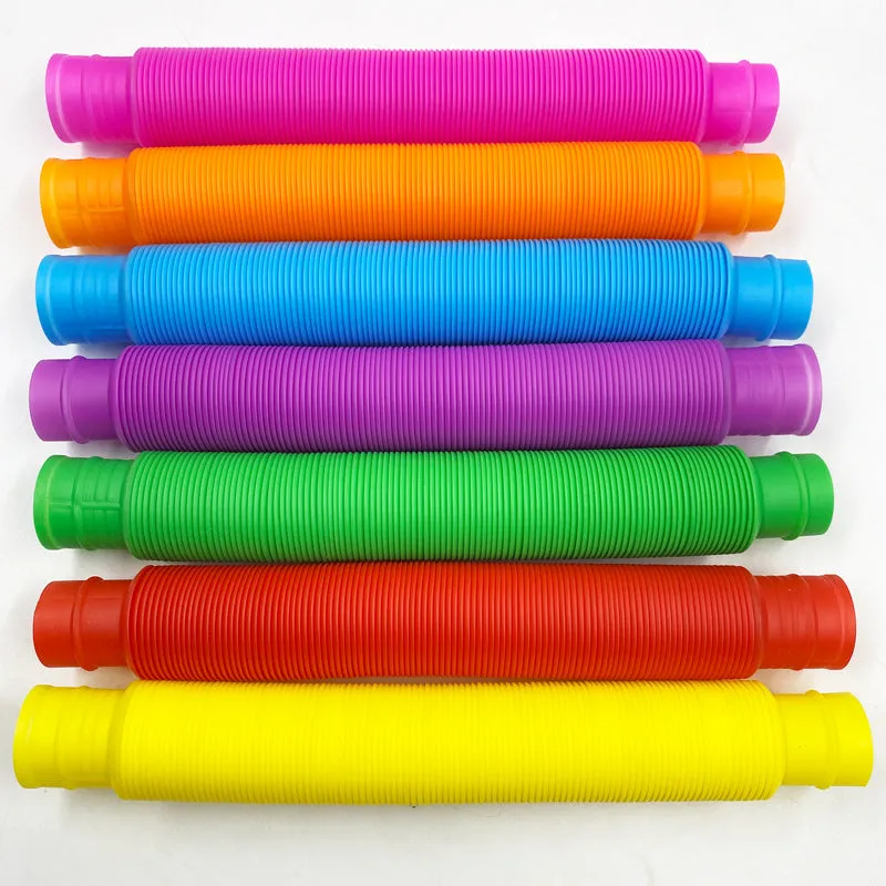 Flexible Sensory Tube Toy for Creative Play and Development