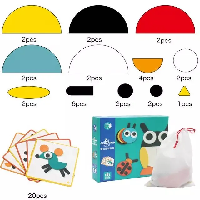 Geoanimo Blocks - Fine motor skills toys