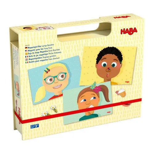 HABA Box Funny Faces Magnetic Game