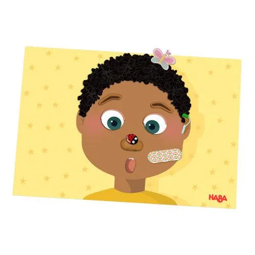 HABA Box Funny Faces Magnetic Game