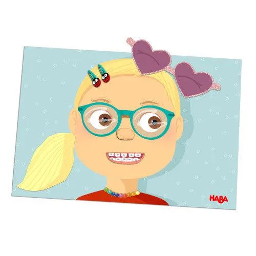 HABA Box Funny Faces Magnetic Game