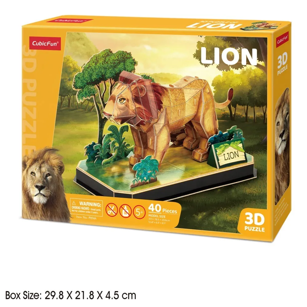 Holdson Animal Pals Lion 3D Puzzle