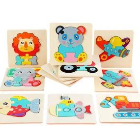 Kids Colorful 3D Jigsaw Puzzle/Educational Toys