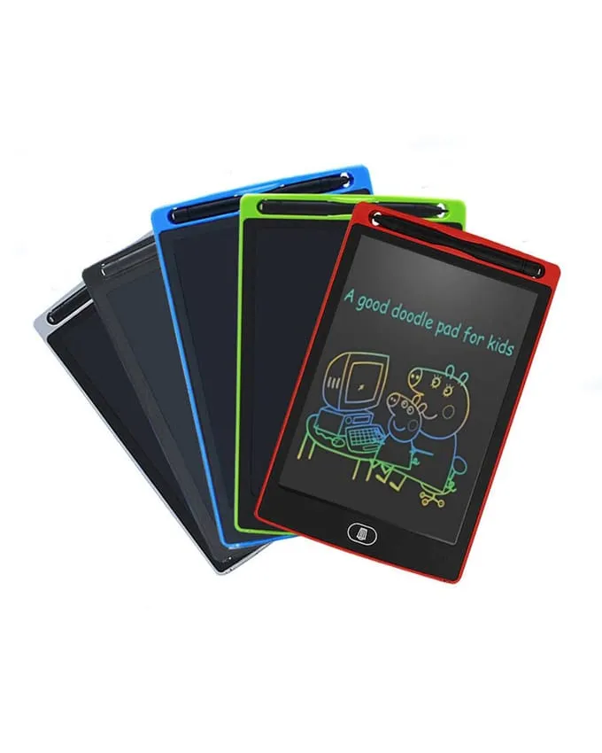LCD Panel Colorful Writing Tablet For Kids 12 Inch