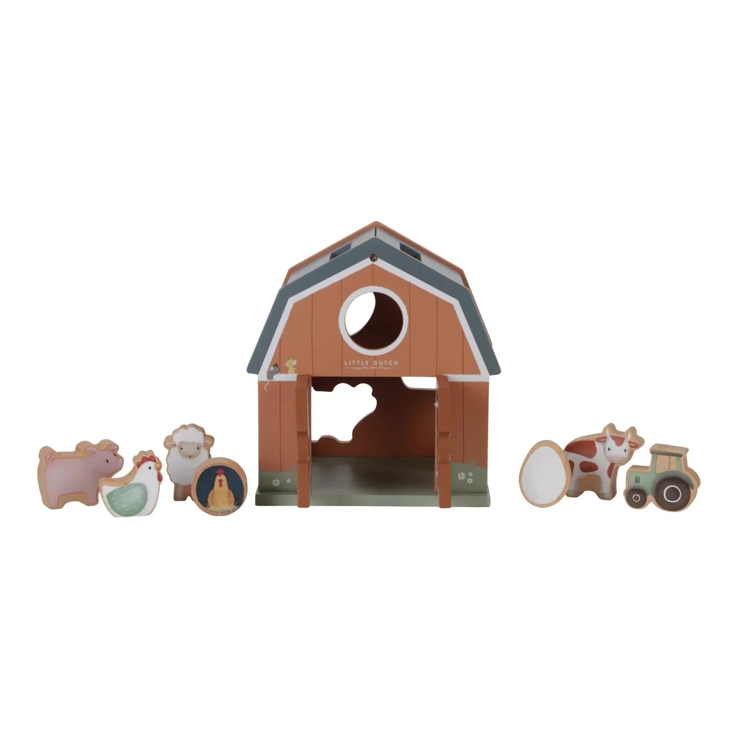 Little Dutch Little Farm Shape Sorter