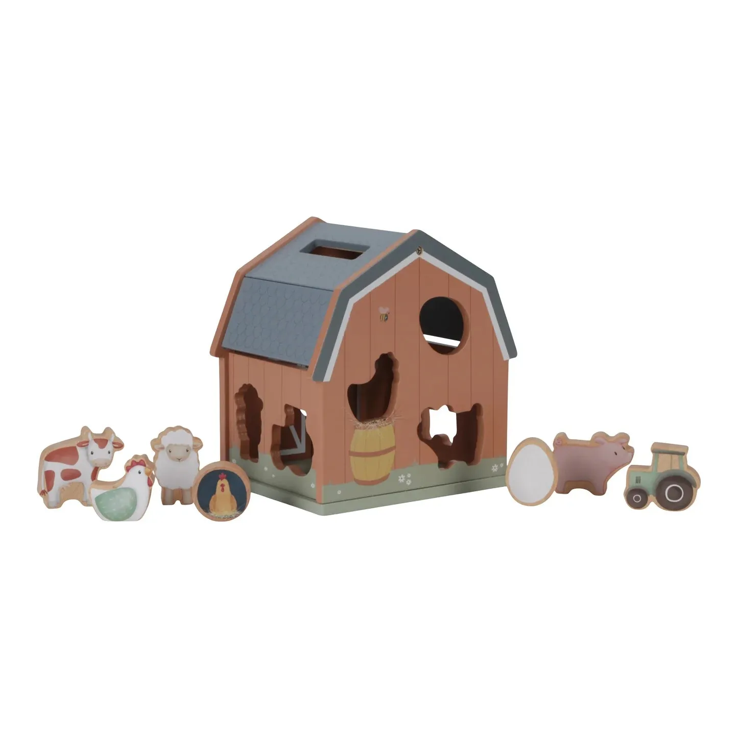 Little Dutch Little Farm Shape Sorter