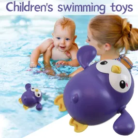 Little Penguin Wind-Up Bath Toy for Kids