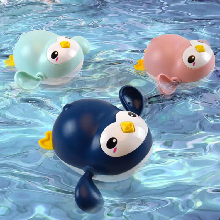 Little Penguin Wind-Up Bath Toy for Kids