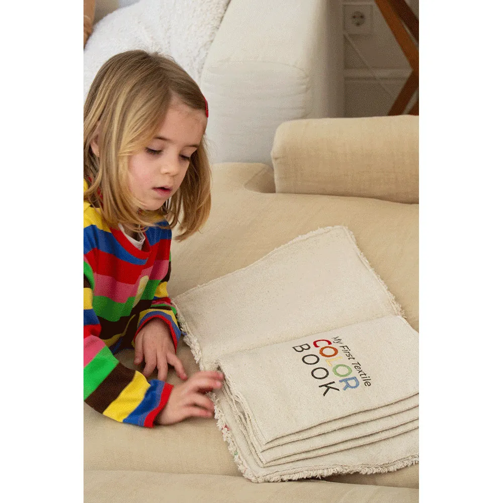 Lorena Canals New Green Toys - Colours Sensory Book - 22x28cm