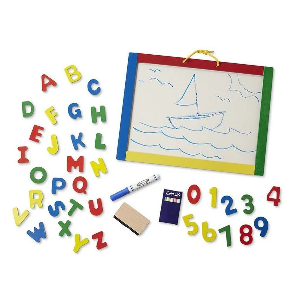 Melissa & Doug Magnetic Chalk Dry Erase Activity Board