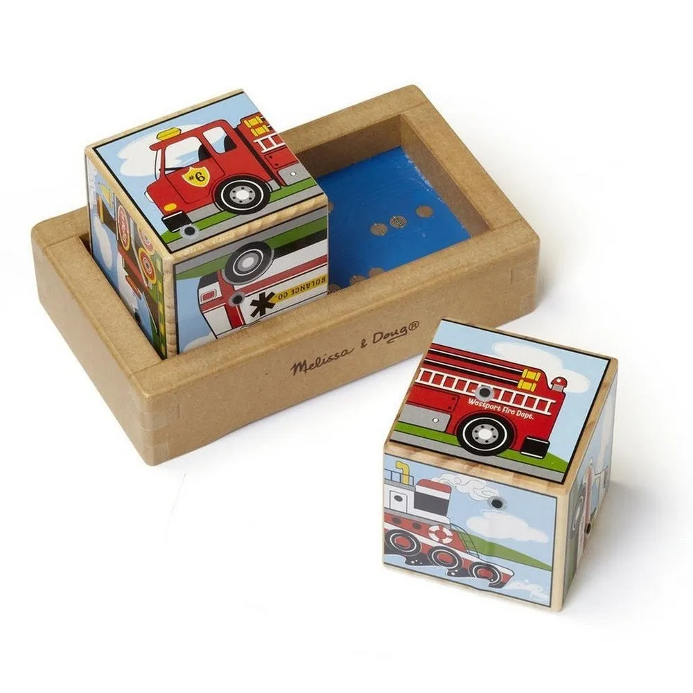 Melissa & Doug Vehicle Sound Blocks