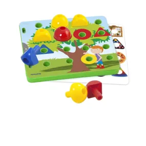 MINILAND EDUCATIONAL CORPORATION MLE31787 Activity Pegs 30 Pieces