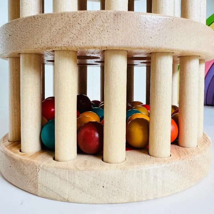Montessori Wooden Rainmaker - Montessori Educational Toys Australia