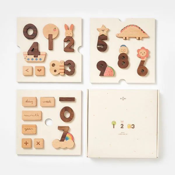 Oioiooi Play Block Set - Numbers