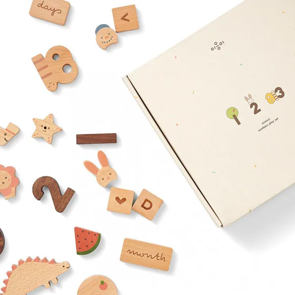Oioiooi Play Block Set - Numbers