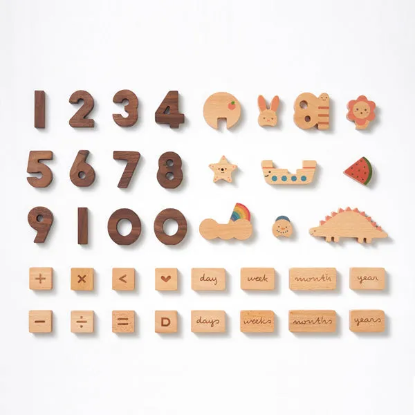 Oioiooi Play Block Set - Numbers