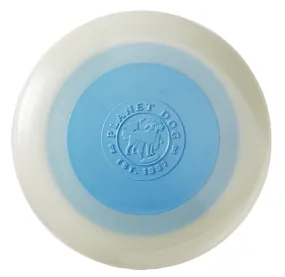 Orbee-Tuff® Zoom Flyer Glow Dog Toy (Blue/Orange & Glow)