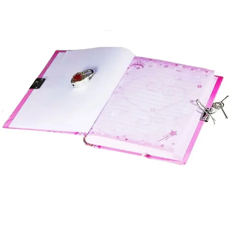 Pecoware Diary Pad With Heart Shaped Lock - Unicorn