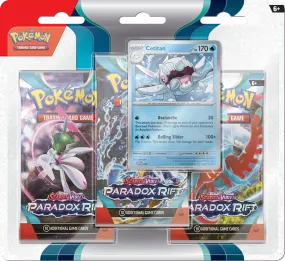 Pokemon SV4 Paradox Rift 3PK Blister