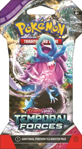 Pokemon SV5 Temporal Forces Sleeved Packs