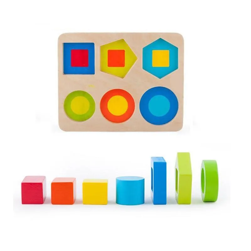 Premium Wooden Educational Preschool Shape Yg-18