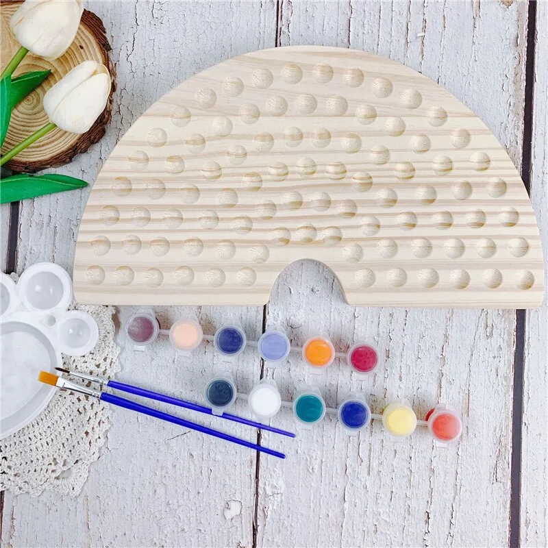Rainbow Board Baby Montessori Educational Wooden