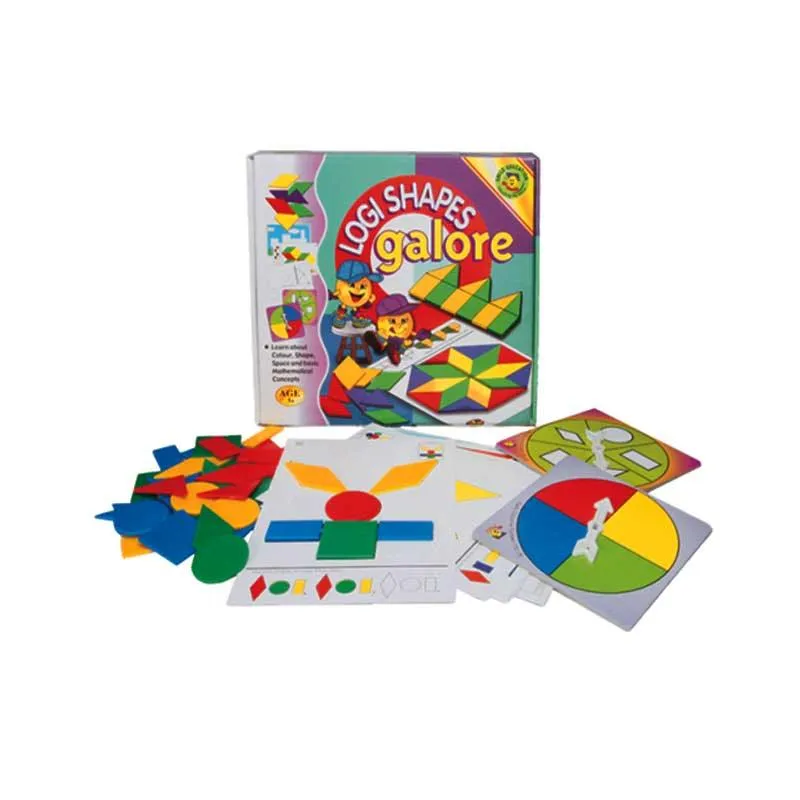 SMILE EDUCATION TOYS LogI Shapes Galore Age 3 