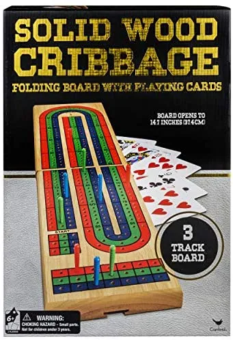 Solid Wood Cribbage