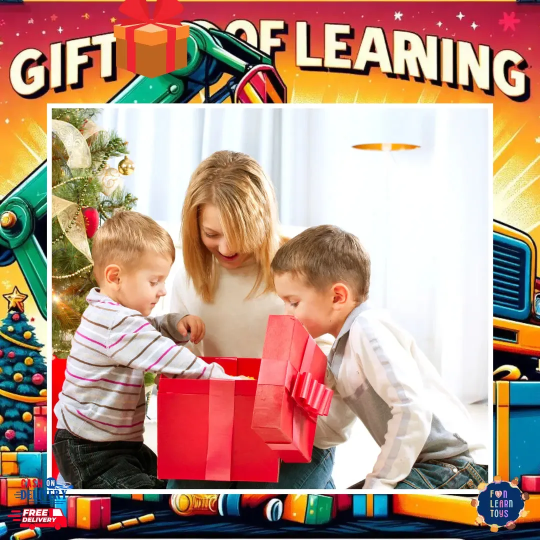 STEM Toy Truck Excavator & Tool Set - Inspire Future Engineers